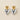 Luxe Duet Hearts Earrings