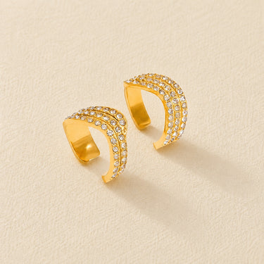 Arc Pavé Ear Cuff