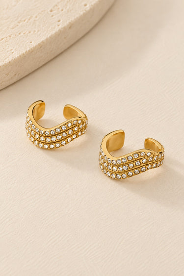 Arc Pavé Ear Cuff
