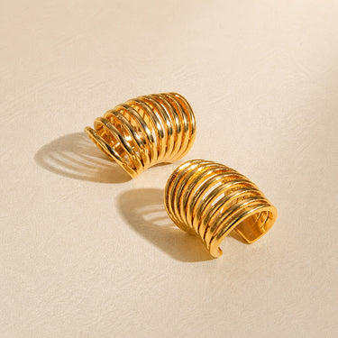 Célan Spiral Ear Cuff