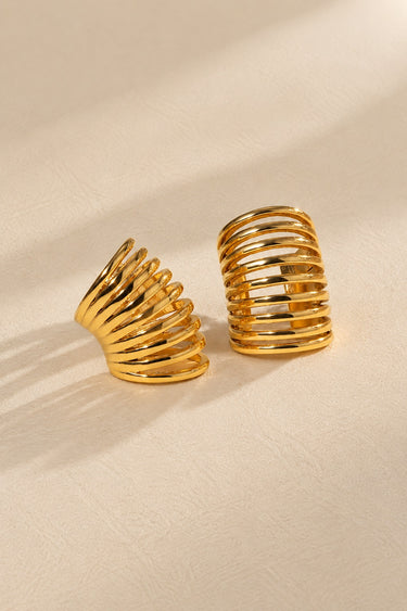 Célan Spiral Ear Cuff