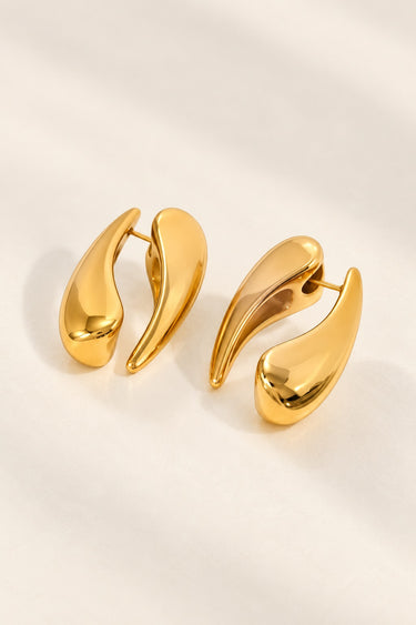 Élan Wave Hoops Earrings