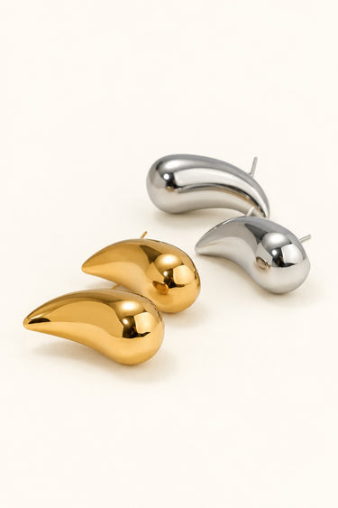 Golden Drift Drops Earrings