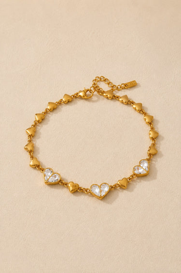 Infinite Heart Bracelet