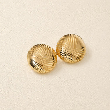 Lumière Crest Studs Earrings