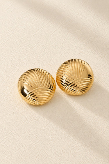 Lumière Crest Studs Earrings