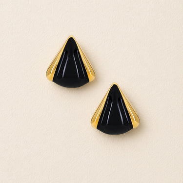 Luna Obsidian  Earrings