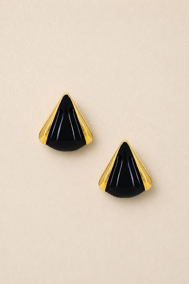 Luna Obsidian  Earrings