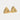 Marie Gold Tone Triangular Earrings