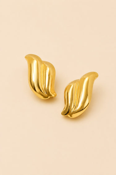 Monarch Fold Hoops Earrings