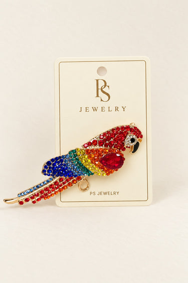 Paradiso Parrot Brooch
