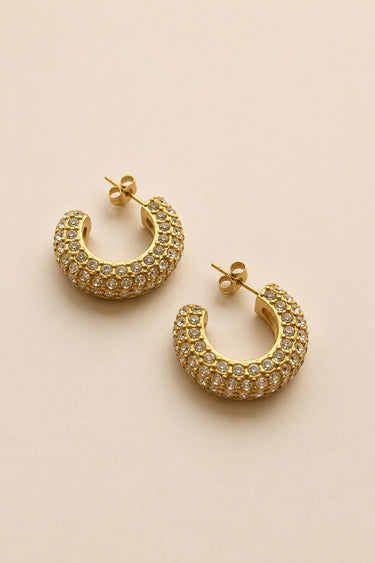 Radiance Hoop Earrings