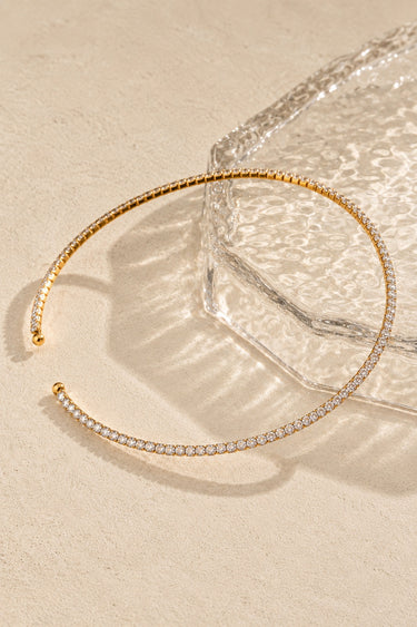 Savage Halo Tennis Necklace