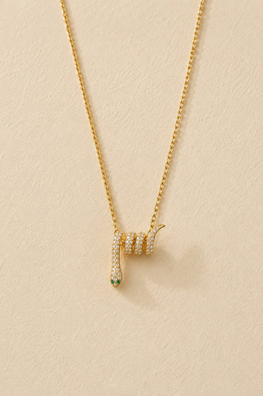 Soleil Serpent Necklace