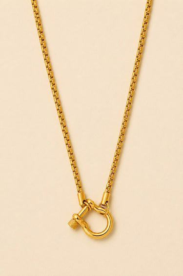 Solenne Lock Necklace