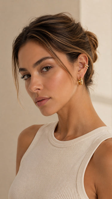 Aurelia Drop Hoops