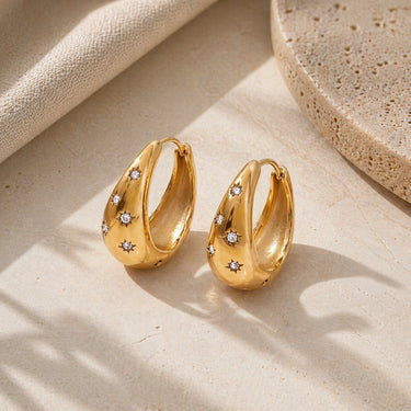 Vela Star Earrings