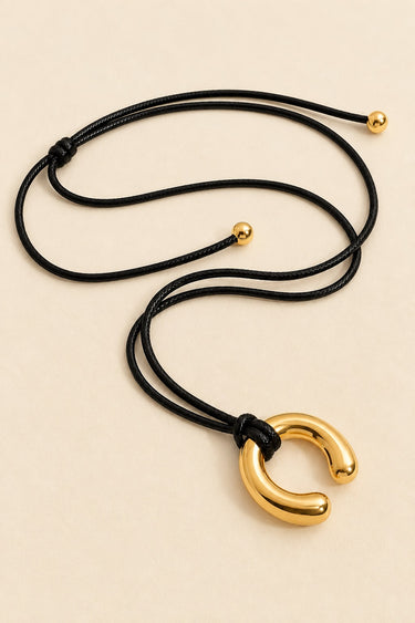 Velour Curve Necklace