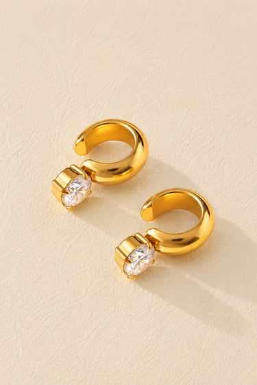 Velour Gem Ear Cuff
