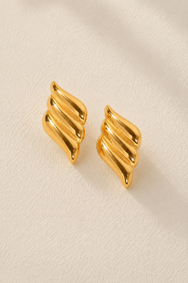 Verra Wave Studs Earrings