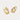 Wendy Gold Tone Earrings